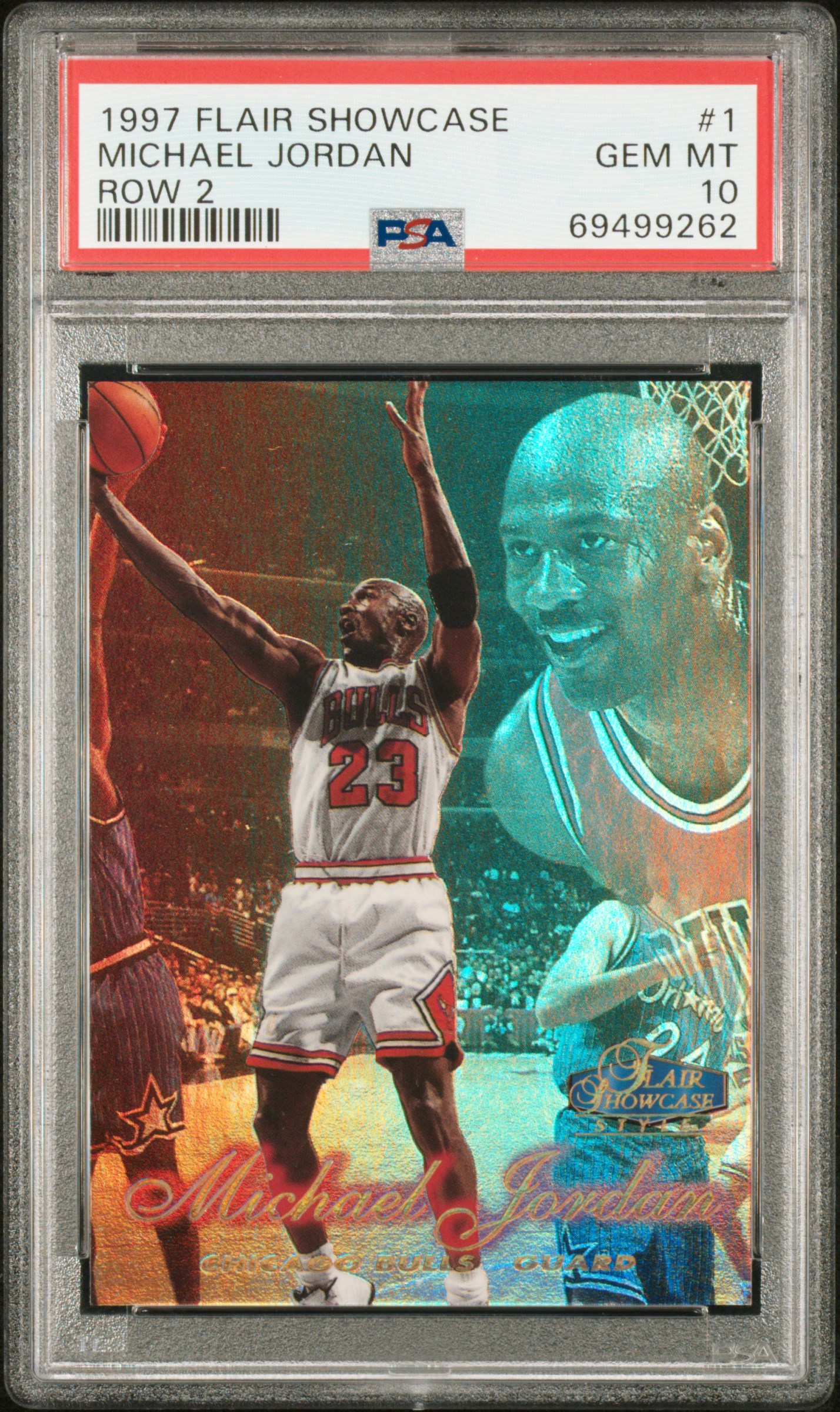 Basketball - 1997-98 Flair Showcase Row 2: natsturner Set Image 