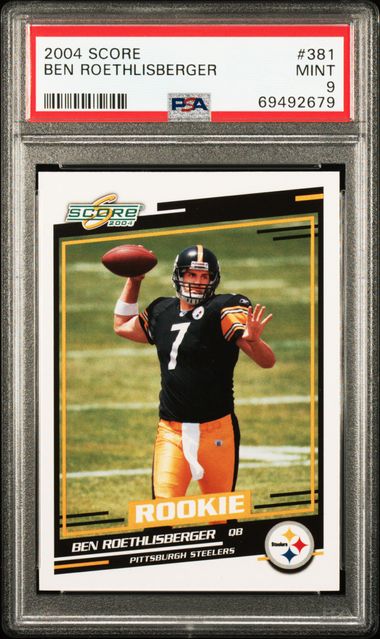 2004 ben roethlisberger rookie card