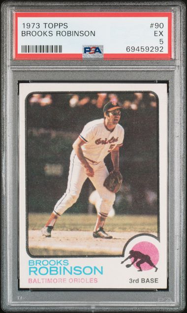 1968 Topps #20 Brooks Robinson Baltimore Orioles Baseball Card EX