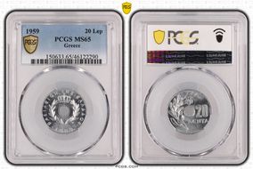 1959 20 Lep MS65