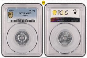 1959 10 Lep KM-78 MS67