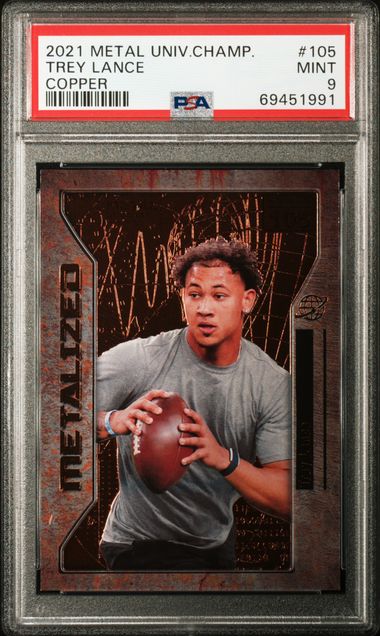 Trey Lance 2021 Panini Chronicles Rookie Card #77 San Francisco 49ers