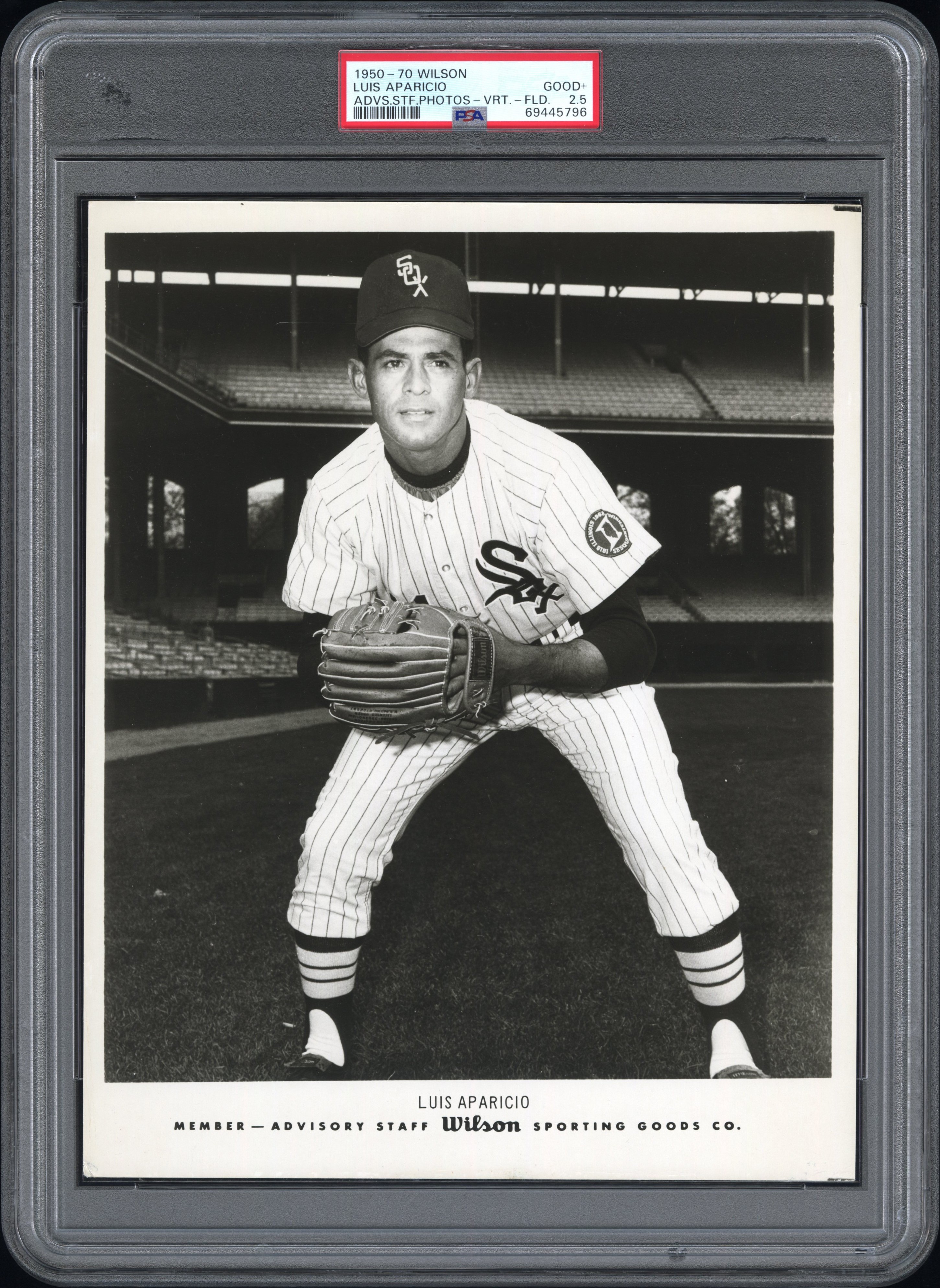 Luis Aparicio Chicago White Sox 1968 Home Baseball Throwback 