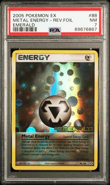2005 Pokemon EX Emerald Rare Reverse Holofoil #88 Metal