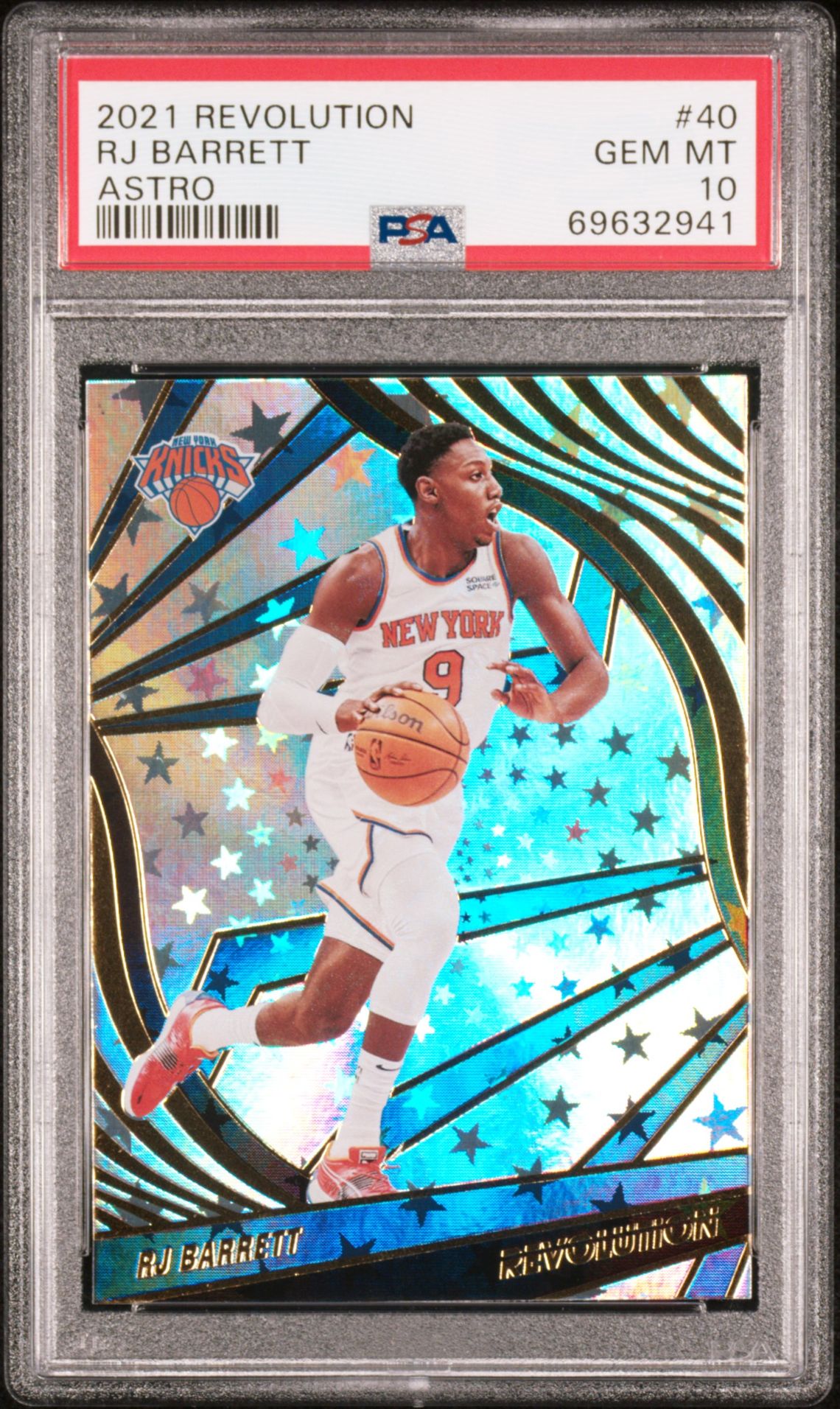 2021 Panini PANINI REVOLUTION ASTRO #40 Rj Barrett front