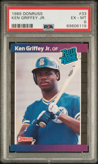 1990 Ken Griffey Jr. Donruss #365 ROOKIE Gem Mint 10