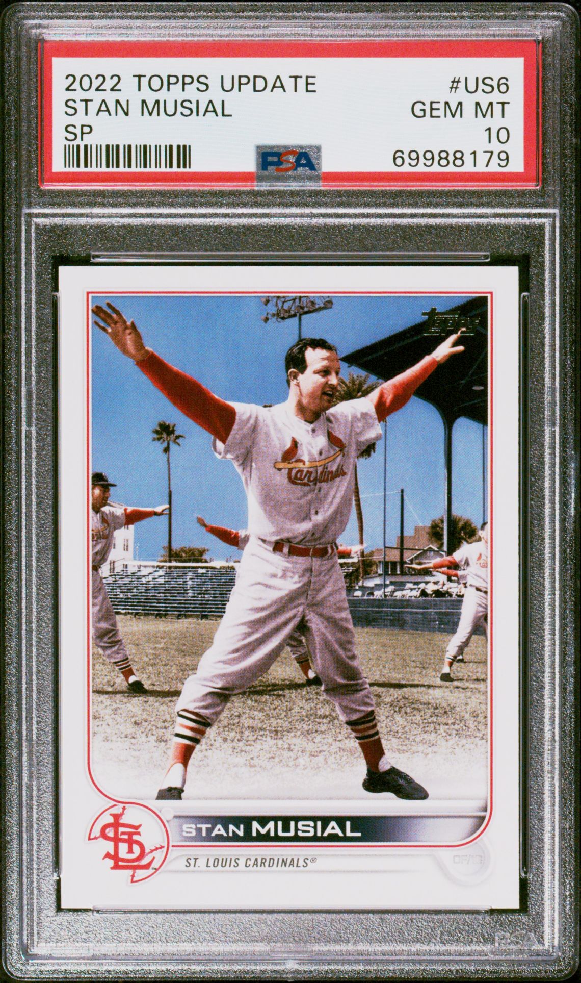 2022 Topps Update TOPPS UPDATE SP #US6 Stan Musial front