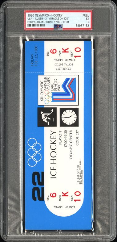 1980 Miracle on Ice, USA 4 USSR 3