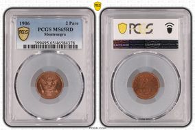 1906 2 Pare MS65RD