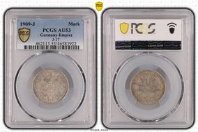 1909-J Mark J-17 AU53