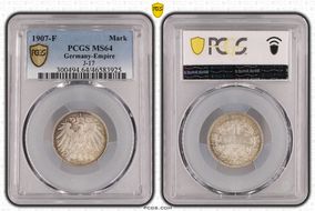 1907-F Mark J-17 MS64