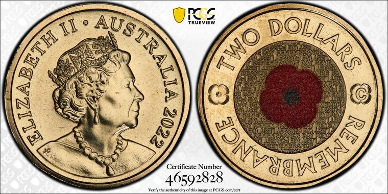 Cert 46592828 - Coin Image