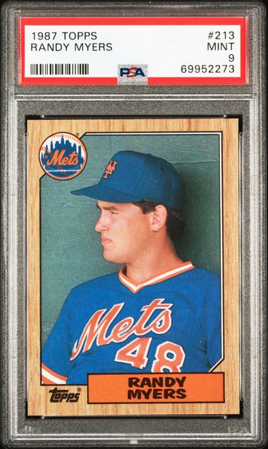 1987 Topps #516 Ted Simmons – PSA MINT 9 on Goldin Auctions