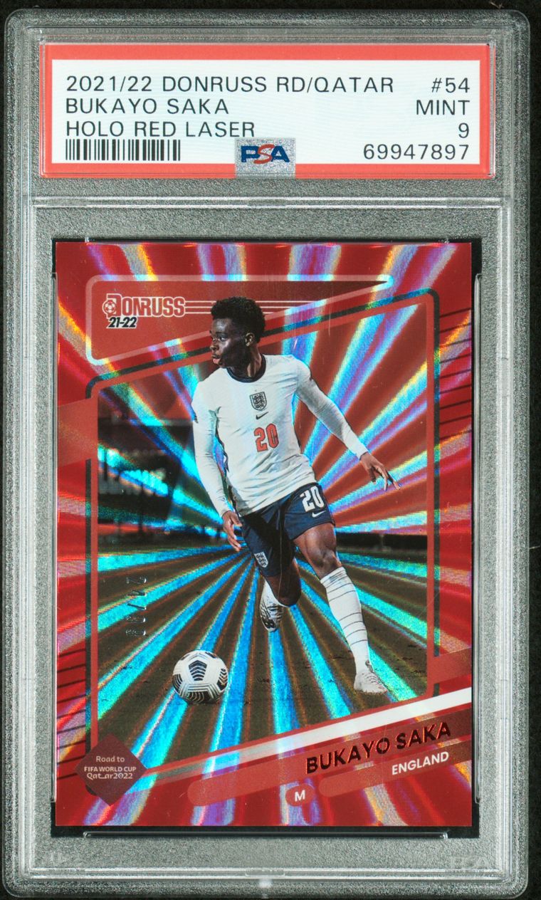 PSA Set Registry Showcase: Bukayo Saka
