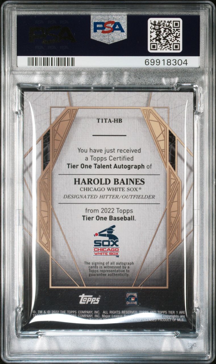 Sold at Auction: 2006 Upper Deck Harold Baines Jersey Material Card