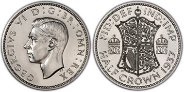 1937 1/2 Cr S-4080 PR65