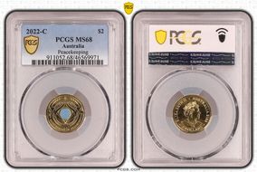 2022-C $2 Peacekeeping Colorized MS68