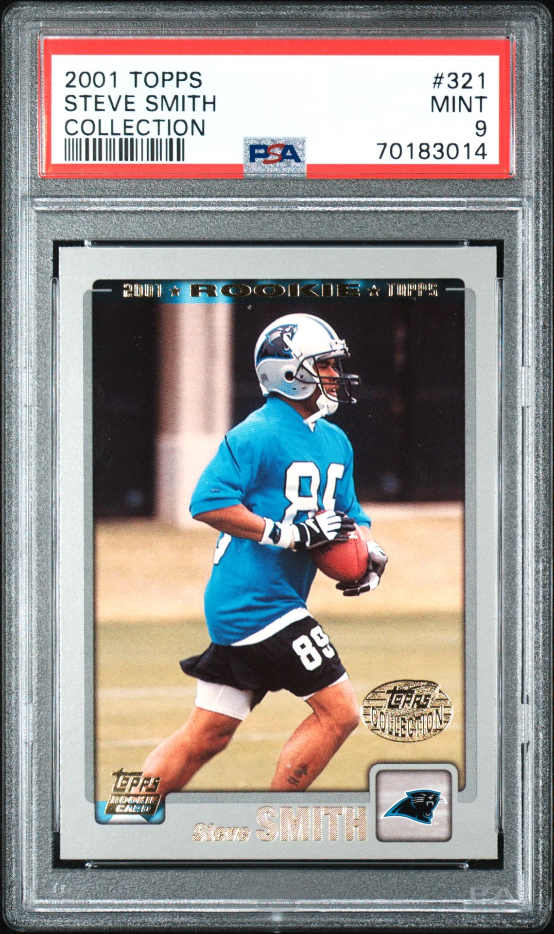 2001 Topps #321 Steve Smith front