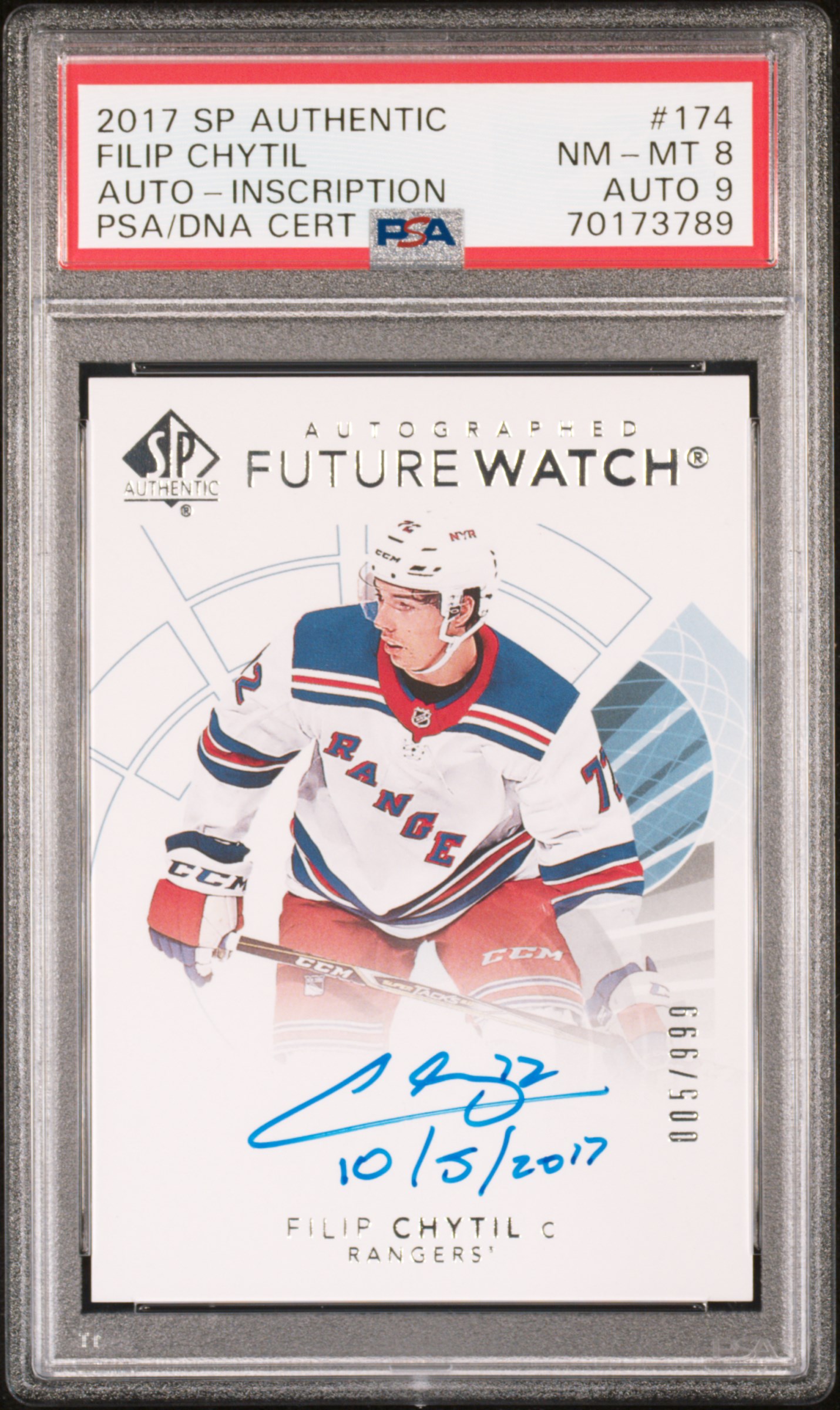 PSA 証明番号の確認方法: - PSA Japan 70173789