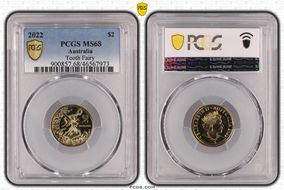 2022 $2 Tooth Fairy MS68