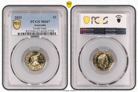 2021 $2 Tooth Fairy MS67