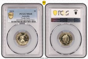 2021 $2 Tooth Fairy MS68