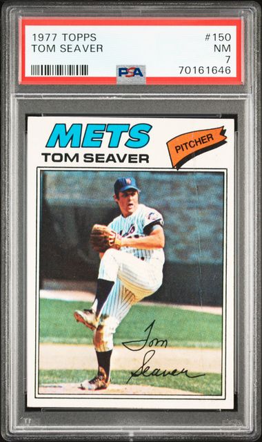 1977 Topps Baseball Card #150 Tom Seaver