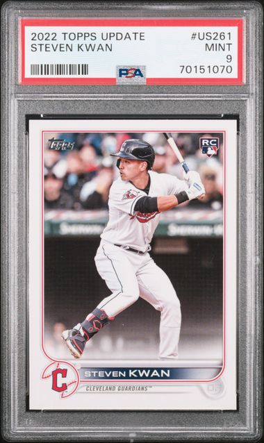 2022 Topps Topps Update #US261 Steven Kwan front