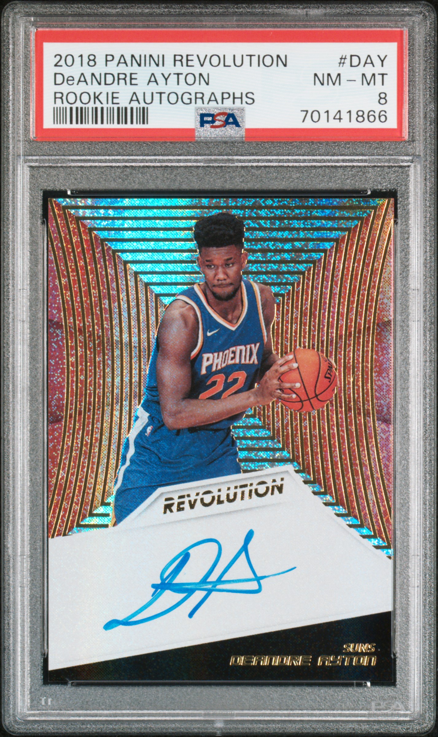 2018 PANINI REVOLUTION ROOKIE AUTOGRAPHS #DAY DeANDRE AYTON ROOKIE AUTOGRAPHS