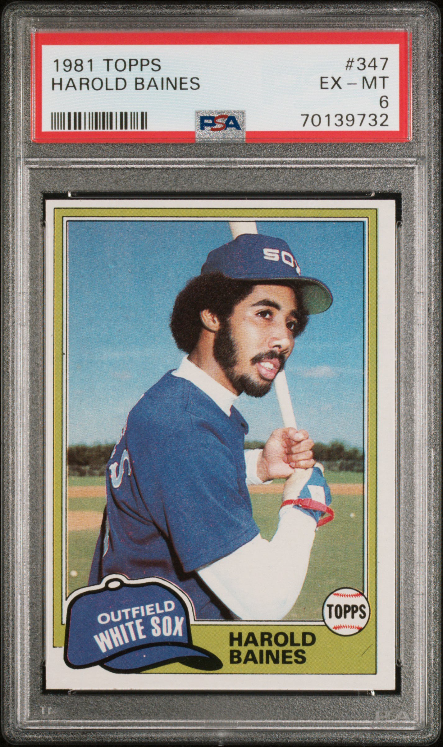 1981 TOPPS #347 HAROLD BAINES