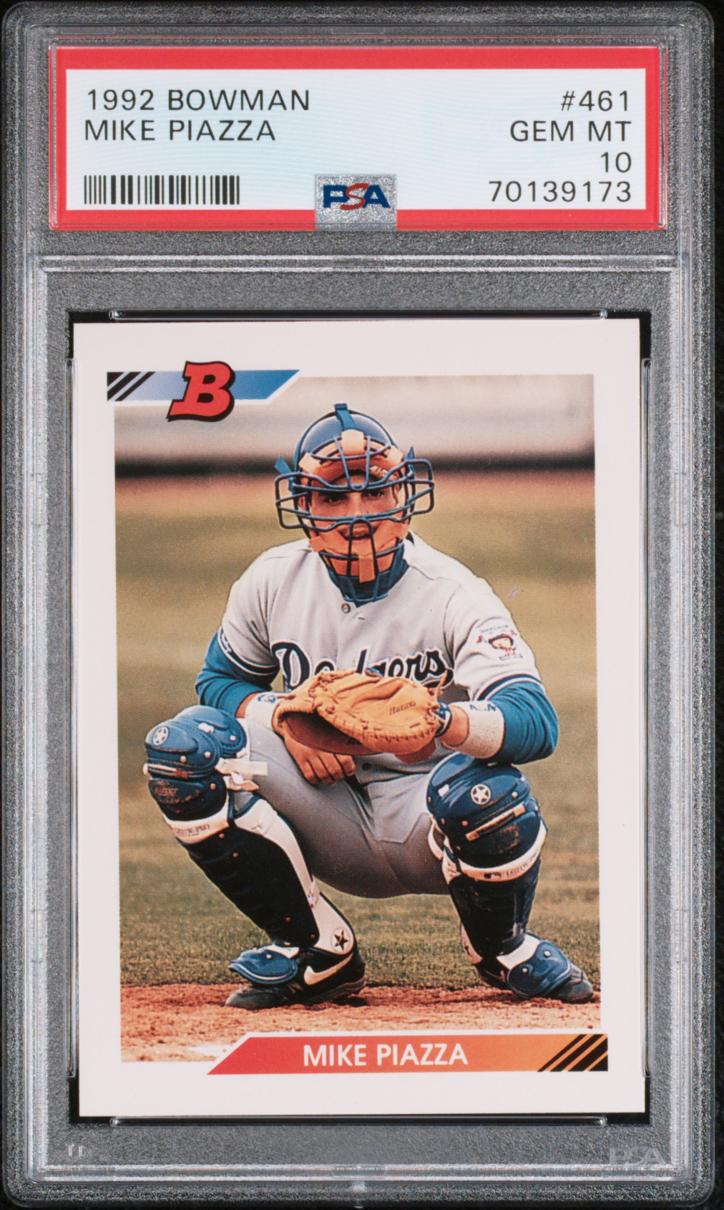 1992 BOWMAN #461 MIKE PIAZZA