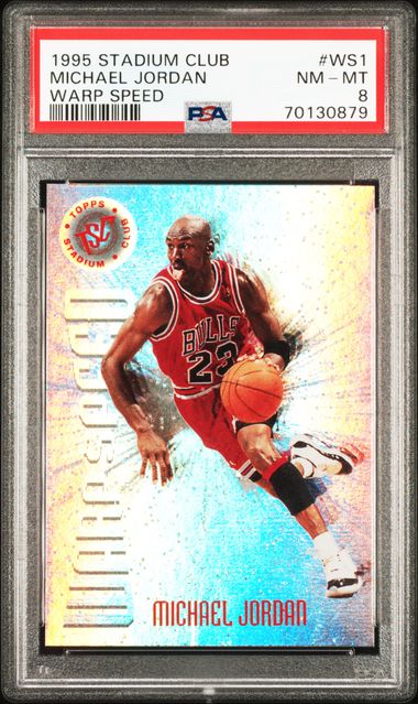 Michael Jordan 1995 Topps #1 Stadium Club Card