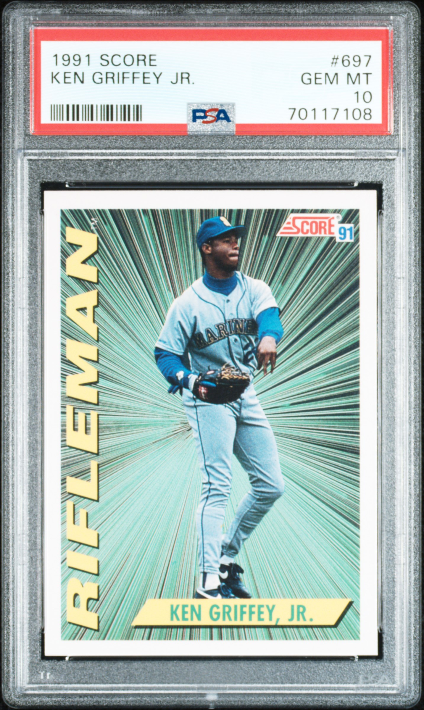1991 SCORE #697 KEN GRIFFEY JR.