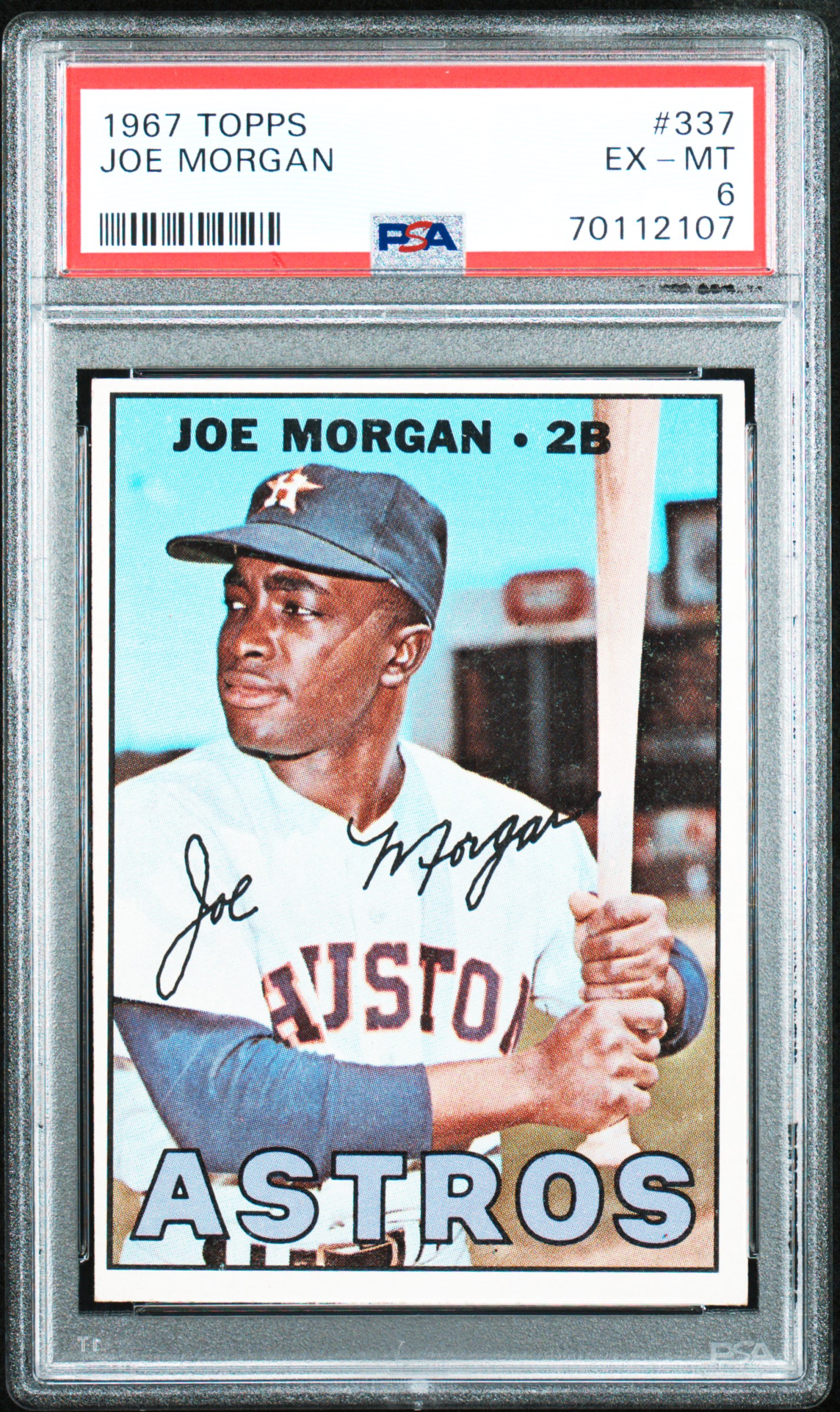 1967 TOPPS #337 JOE MORGAN