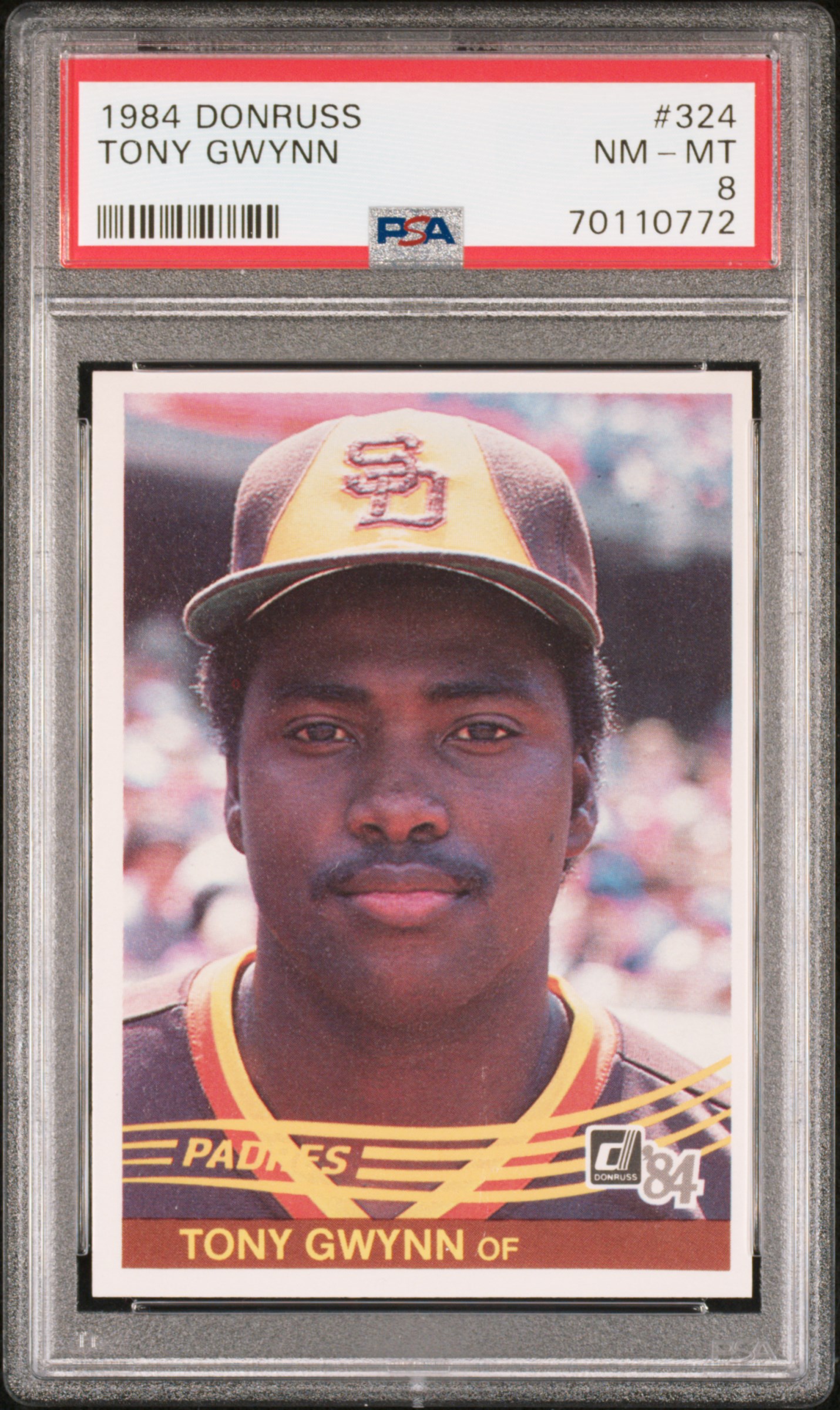 1984 DONRUSS #324 TONY GWYNN