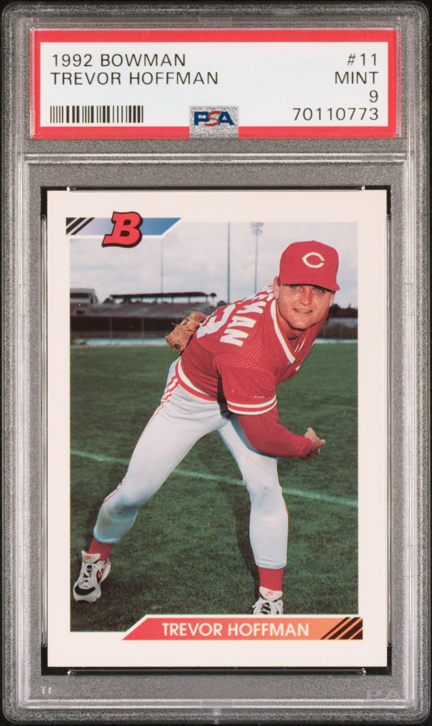 1992 BOWMAN #11 TREVOR HOFFMAN