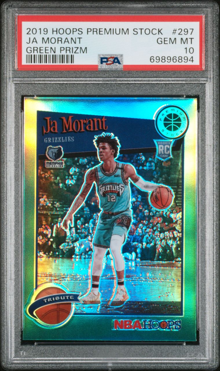 Front of Ja Morant Card