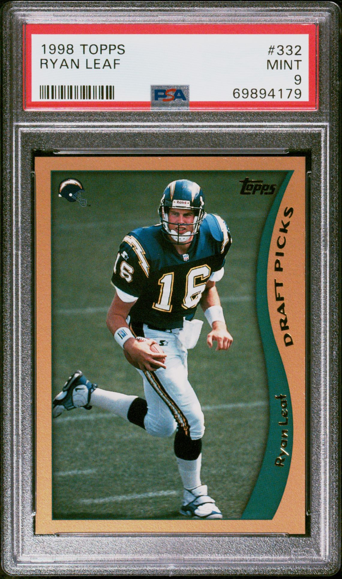 1998 Topps TOPPS #332 Ryan Leaf front