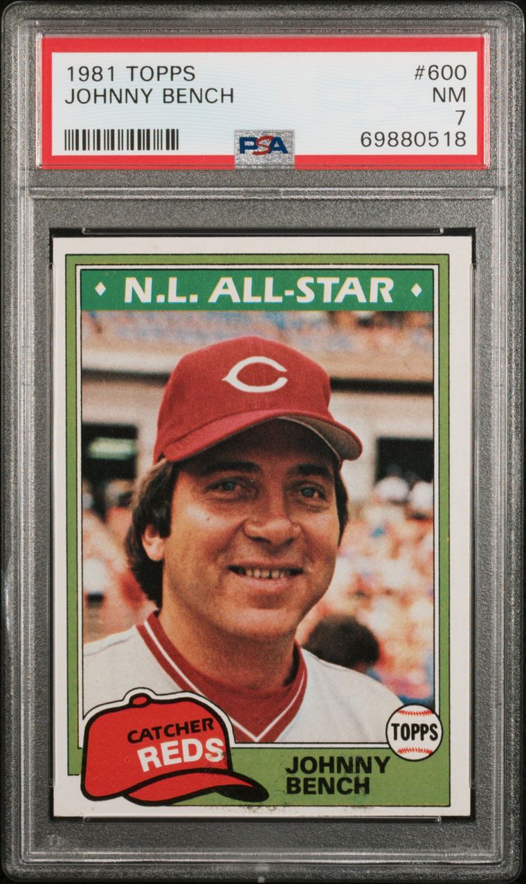 1977 Topps Johnny Bench