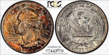 1949-D/D 25C RPM FS-501 MS66