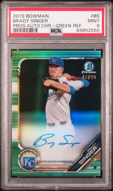 JJ Bleday 2020 Bowman Sterling Prospect Rookie AUTO Autograph 