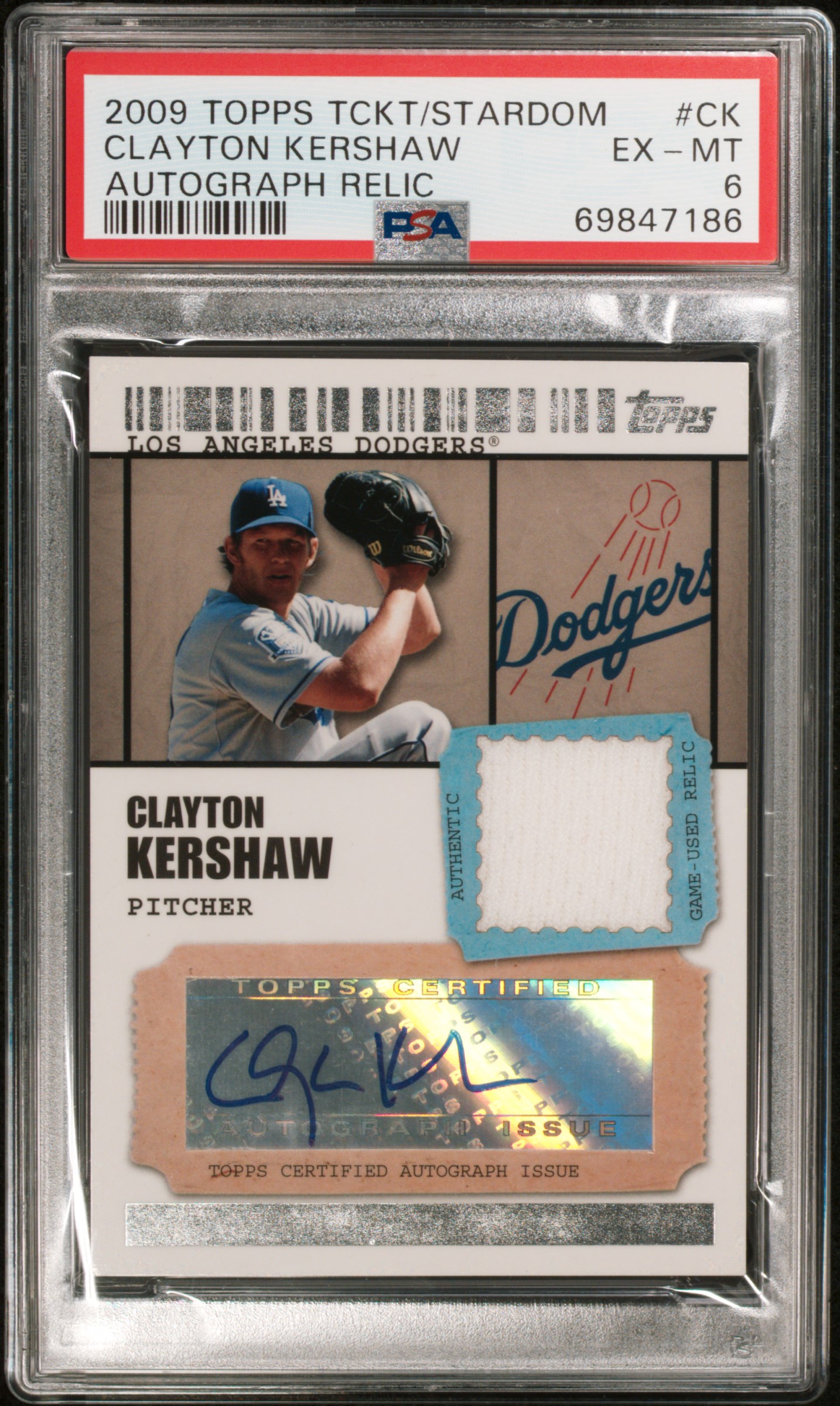 0 Topps Clayton Kershaw #575 Los Angeles | Baseball Card - Dodgers 