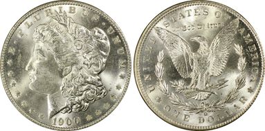 1900-O $1 MS66