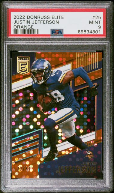 2022 Panini Contenders Optic Lottery Ticket #LT-12 Justin Jefferson – PSA  GEM MT 10 on Goldin Auctions