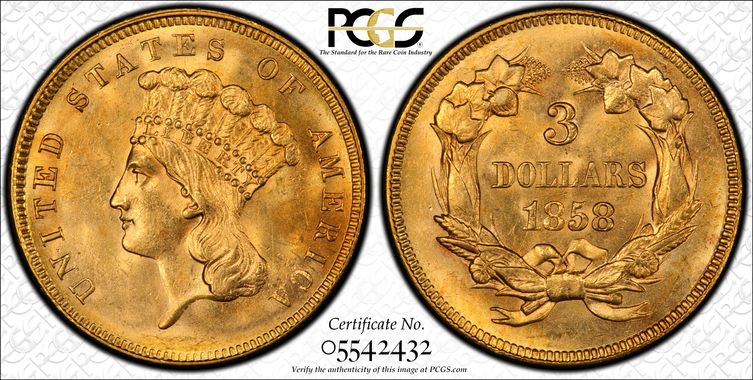 Cert 05542432 - Coin Image