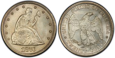 1876-CC 20C MS66
