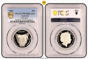 2001 20C Tasmania PR70DCAM