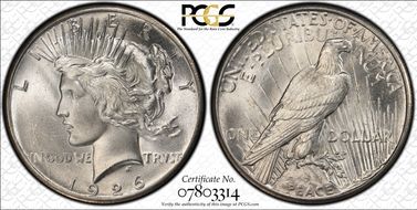 1926 $1 MS66