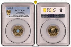 2022-C $2 Peacekeeping Colorized MS69