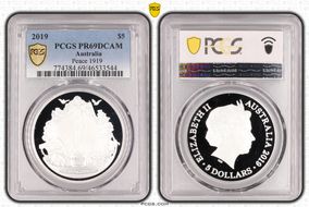 2019 $5 Peace 1919 PR69DCAM